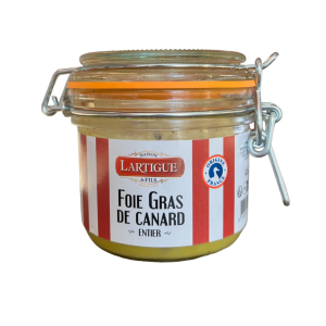 Conserve foie gras de canard entier origine France